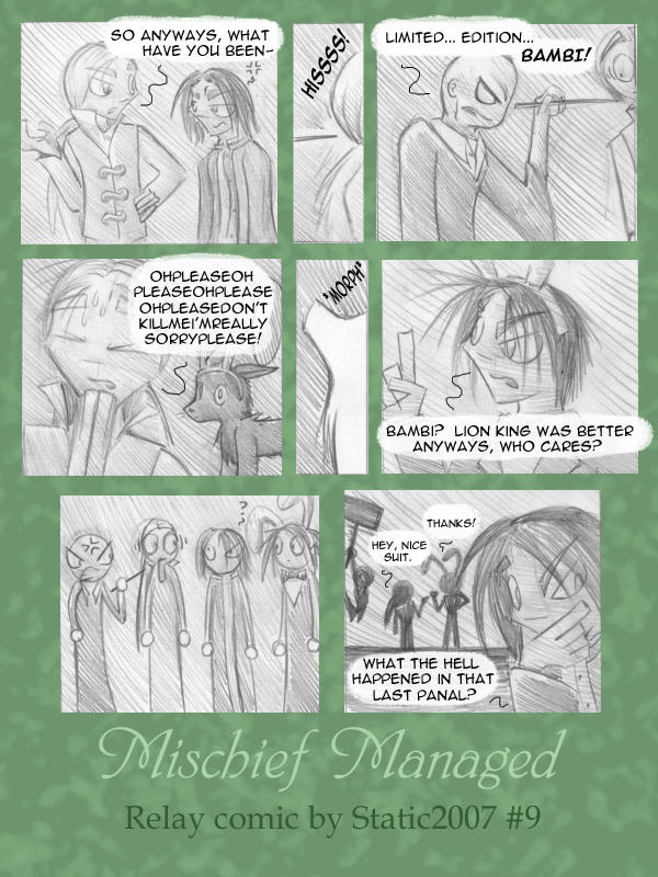 Mischief Managed Page 9 by mischiefmanagedcomic on DeviantArt