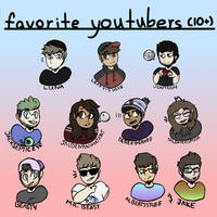 favorite youtubers