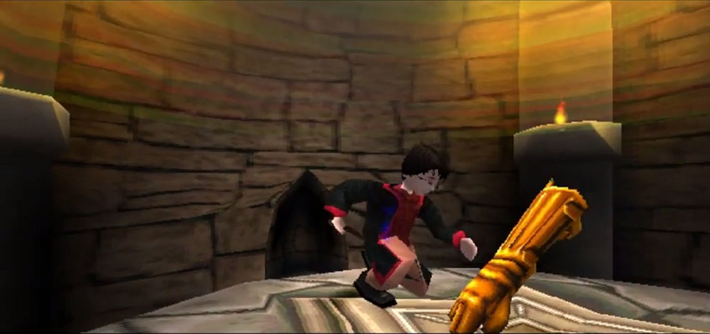 Harry Potter PS1 Hogwarts Dungeons Secret Room 1