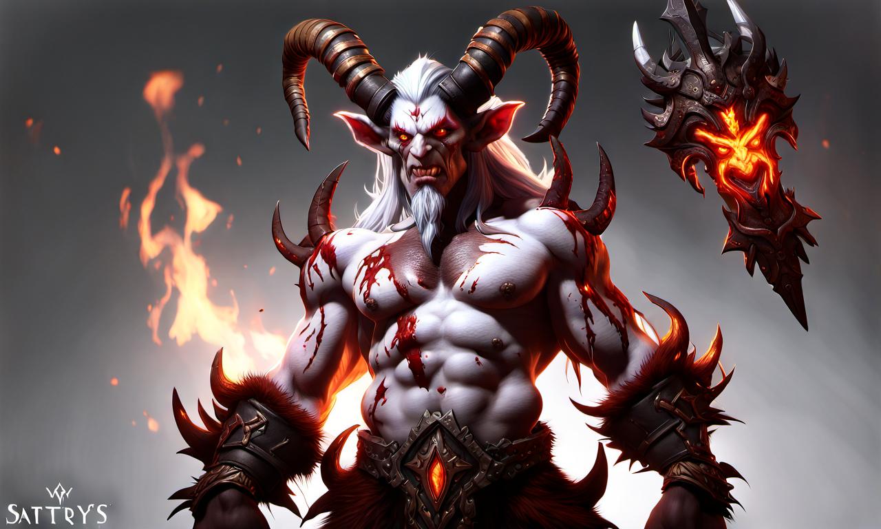 Shadow Satyr the satyrs (World of Warcraft) by conanxx on DeviantArt