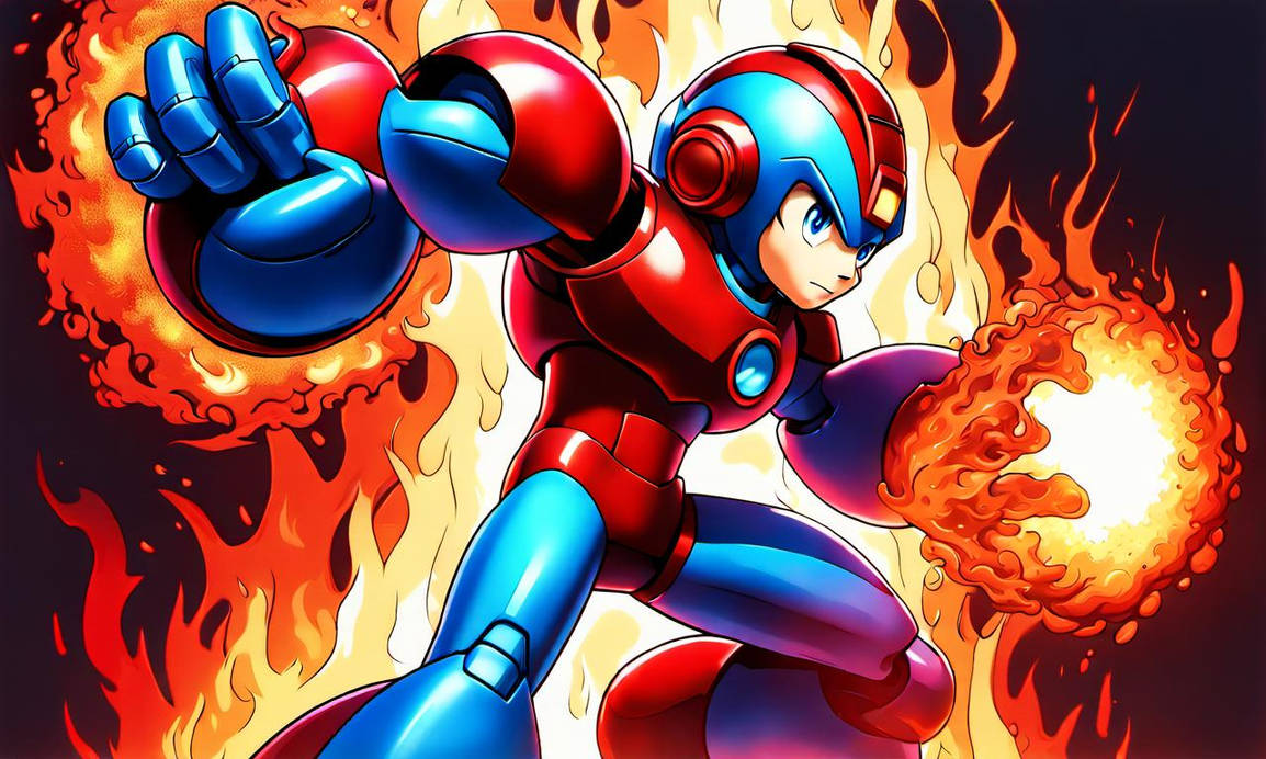 Mega Man (Capcom) by conanxx on DeviantArt