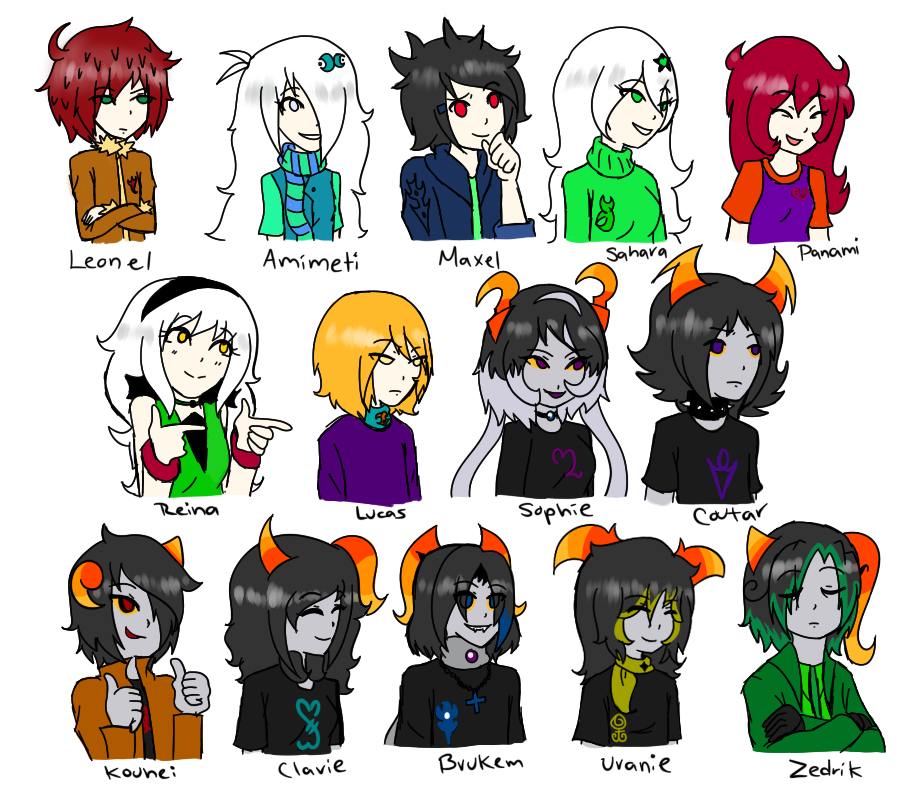 Awwwww Yis Homestuck OC's