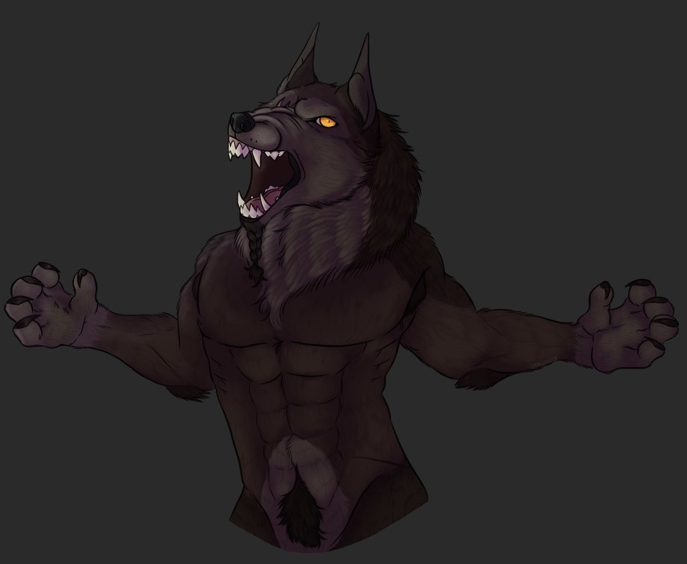 Deviantart Pythos Werewolf Werewolf by grimwoofer on DeviantArt