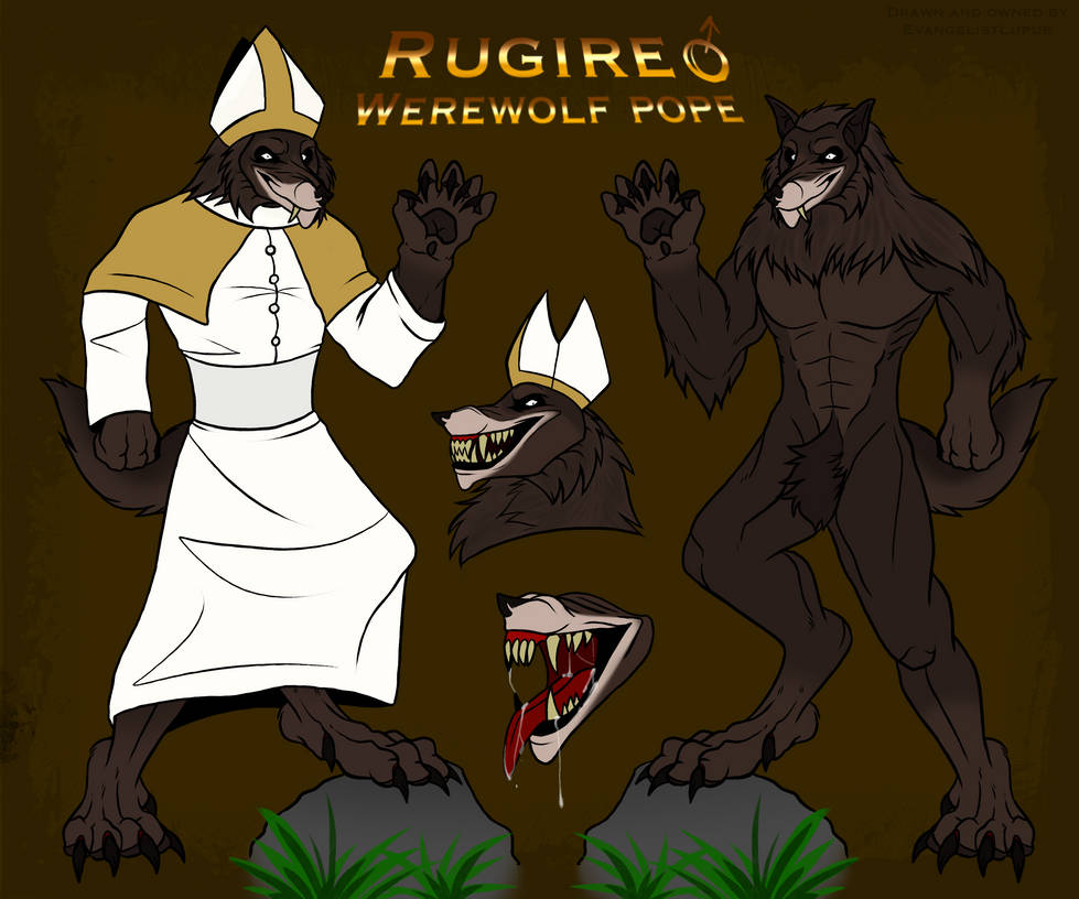 Werewolf Rectnum Werewolf reference sheet by grimwoofer on DeviantArt
