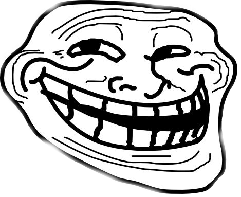 Trollface (PNG) by BlusterAster12 on DeviantArt