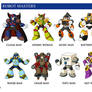 8 Robot Masters