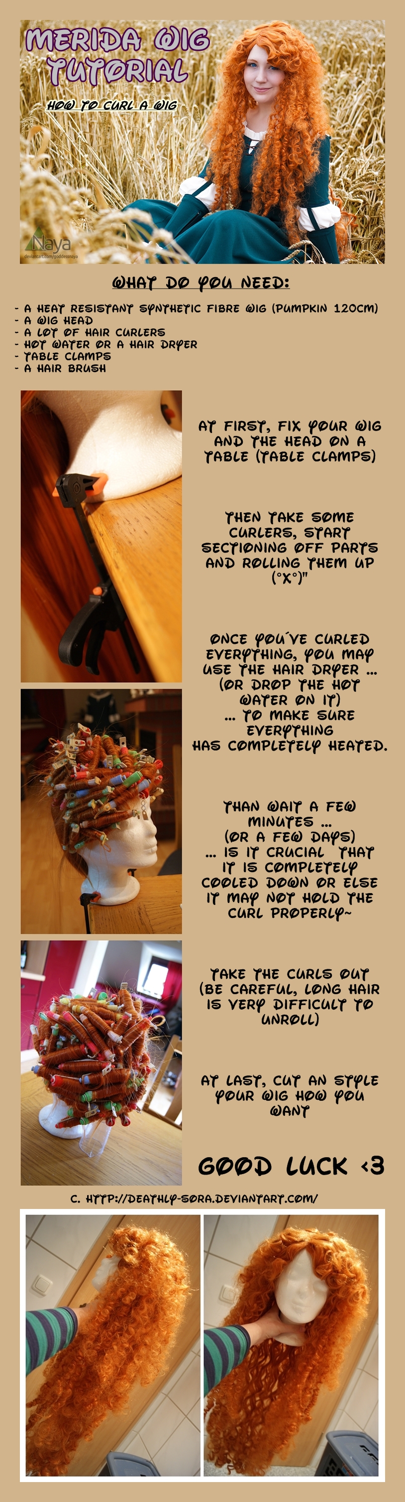 Merida Wig Tutorial