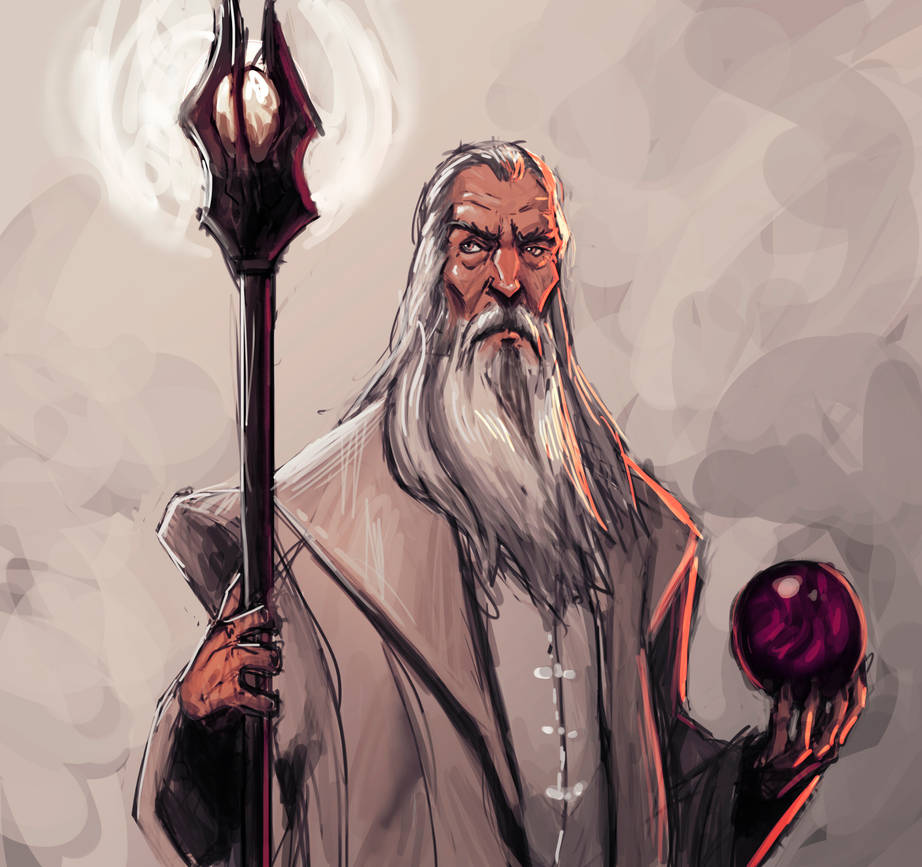 Sauruman Rune Saruman, the white by WoodPaladin on DeviantArt