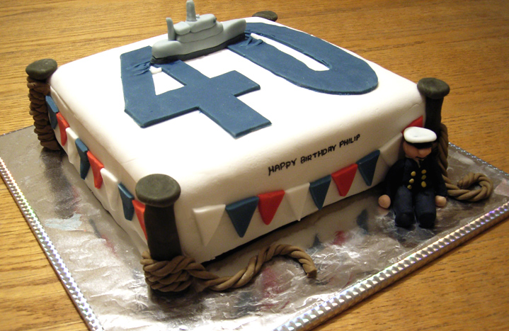 Navy cake