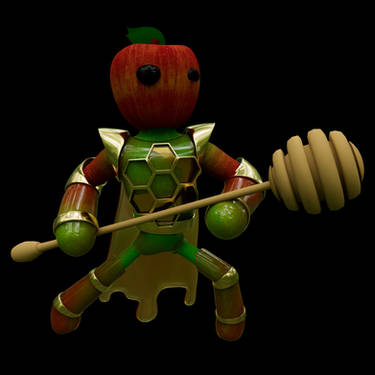Apple Knight by sweetTais on DeviantArt