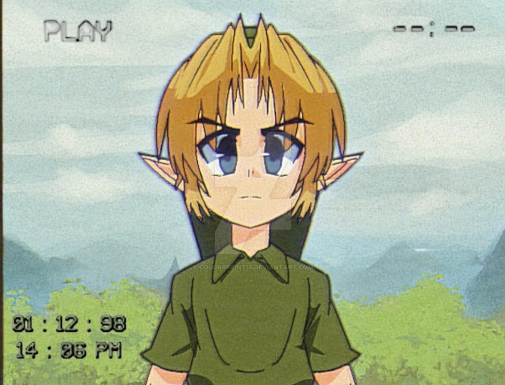 Colorful Legend Of Zelda Fan Art Reimagines Young Link