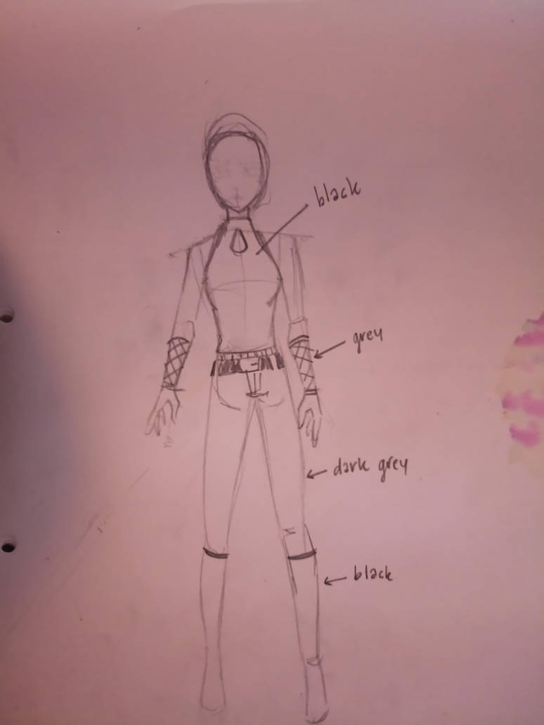 Costume Character Sheet + Color Codes by Maaya2310 on DeviantArt