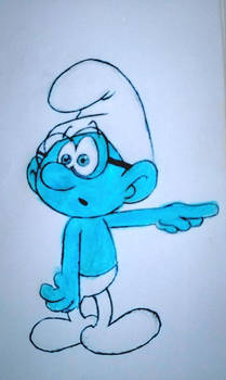 Brainy Smurf Lost Village style