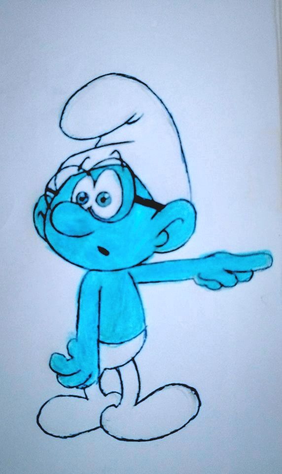 Brainy Smurf Lost Village Style By Maskedsmurf On Deviantart Brainy Smurf Lost Village Style By Maskedsmurf On Deviantart