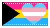 Transgender DemiPansexual Stamp
