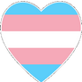 Transgender Heart Flag