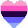 Omnisexual Heart Flag