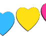 Pansexual hearts