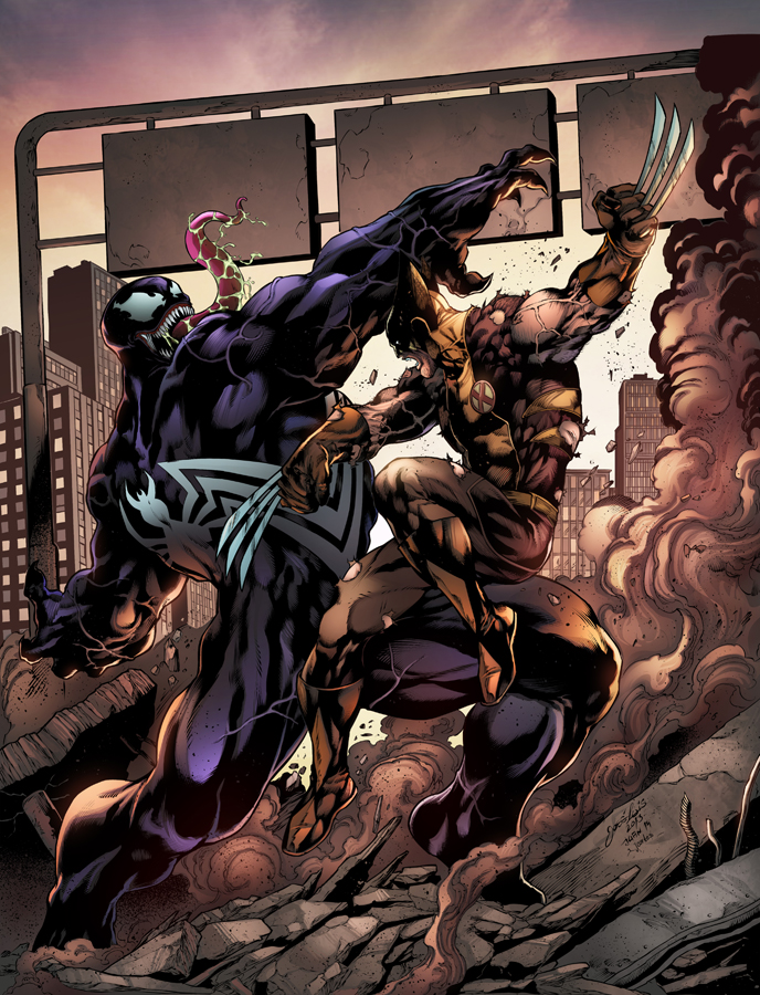 Venom Vs Wolverine By Jadecks On DeviantArt venom-vs-wolverine-by-jadecks-on-deviantart