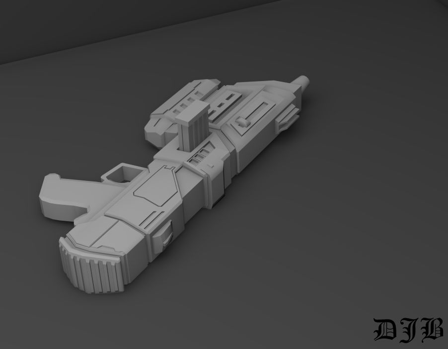 Star Wars Republic Commando Blaster Alt. View 5 by DJB-7 on DeviantArt
