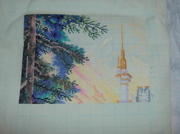 Disneyland Castle Cross Stitch