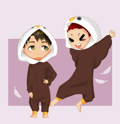 Duo Chibi Kigurumi - UshiTen