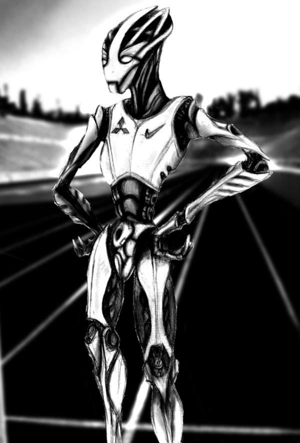 Cyber Sprinter by Elvin86 on DeviantArt