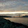 Sunset at Golden Gate