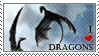 Stamp - I Heart Dragons by ValkAngie