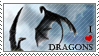 Stamp - I Heart Dragons