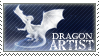 Stamp - Dragon Artist by ValkAngie
