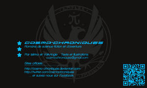 Business Card CosmoChroniques