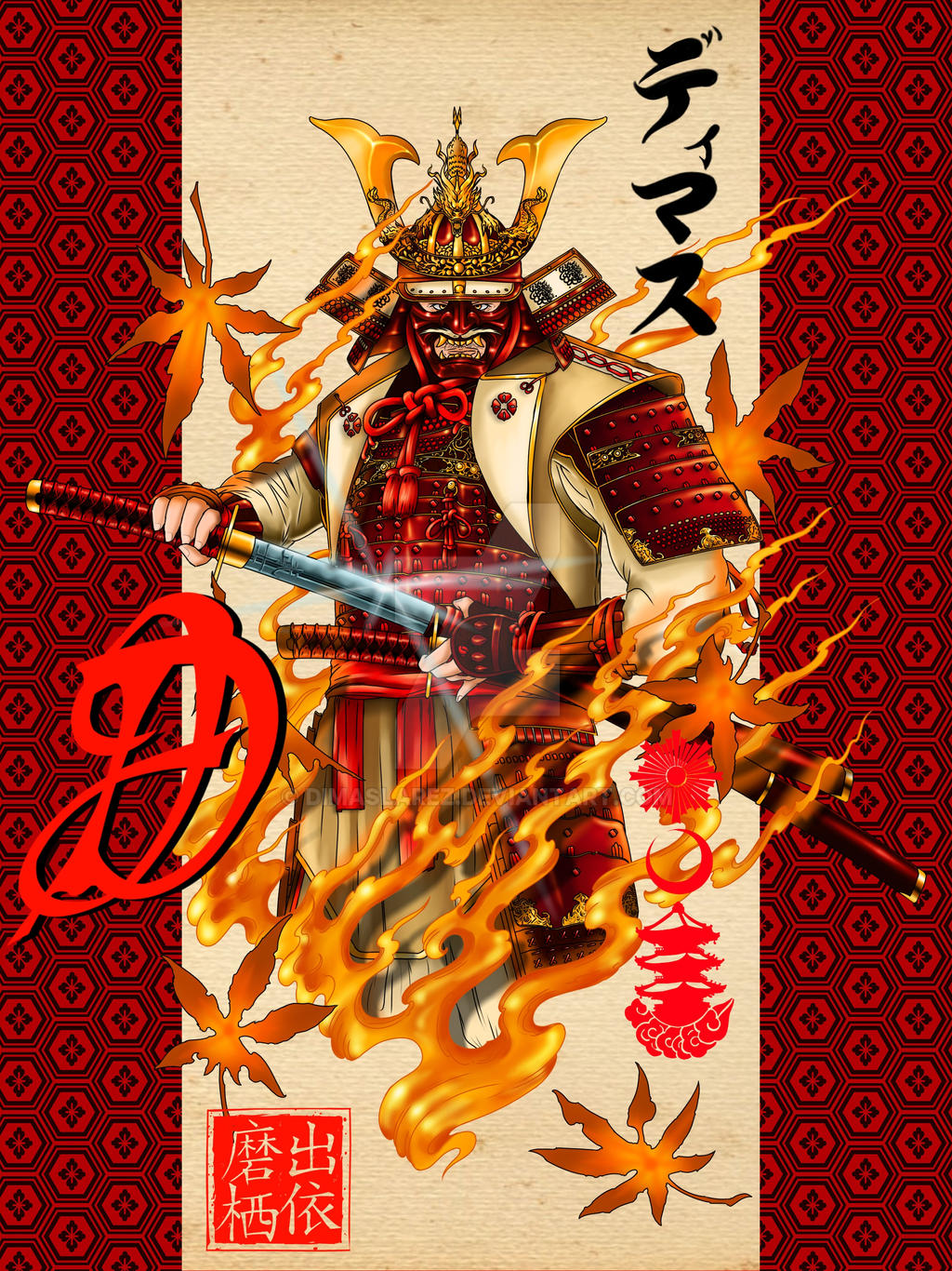 SamuraiArmorScroll by DimasLarez on DeviantArt