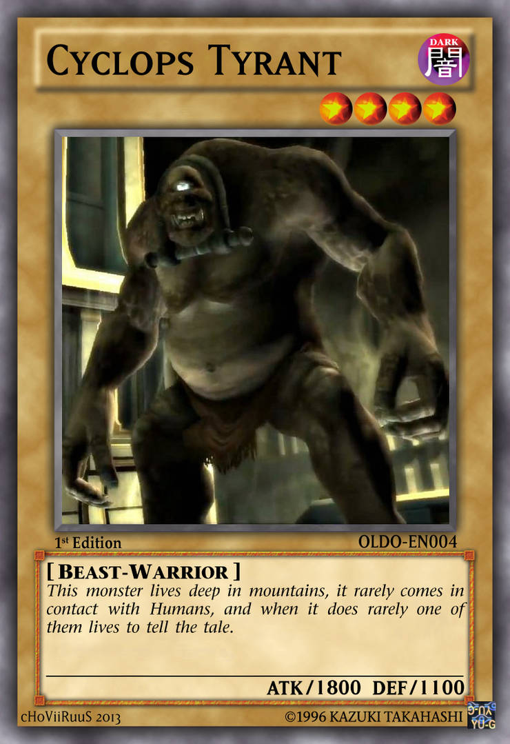 God of War — Ciclopes Tiranos (Ciclops Tyrant)