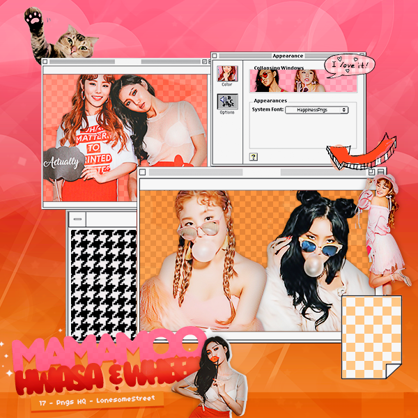 371|Wheein Y hwasa(mamamoo)|Png pack|#01|