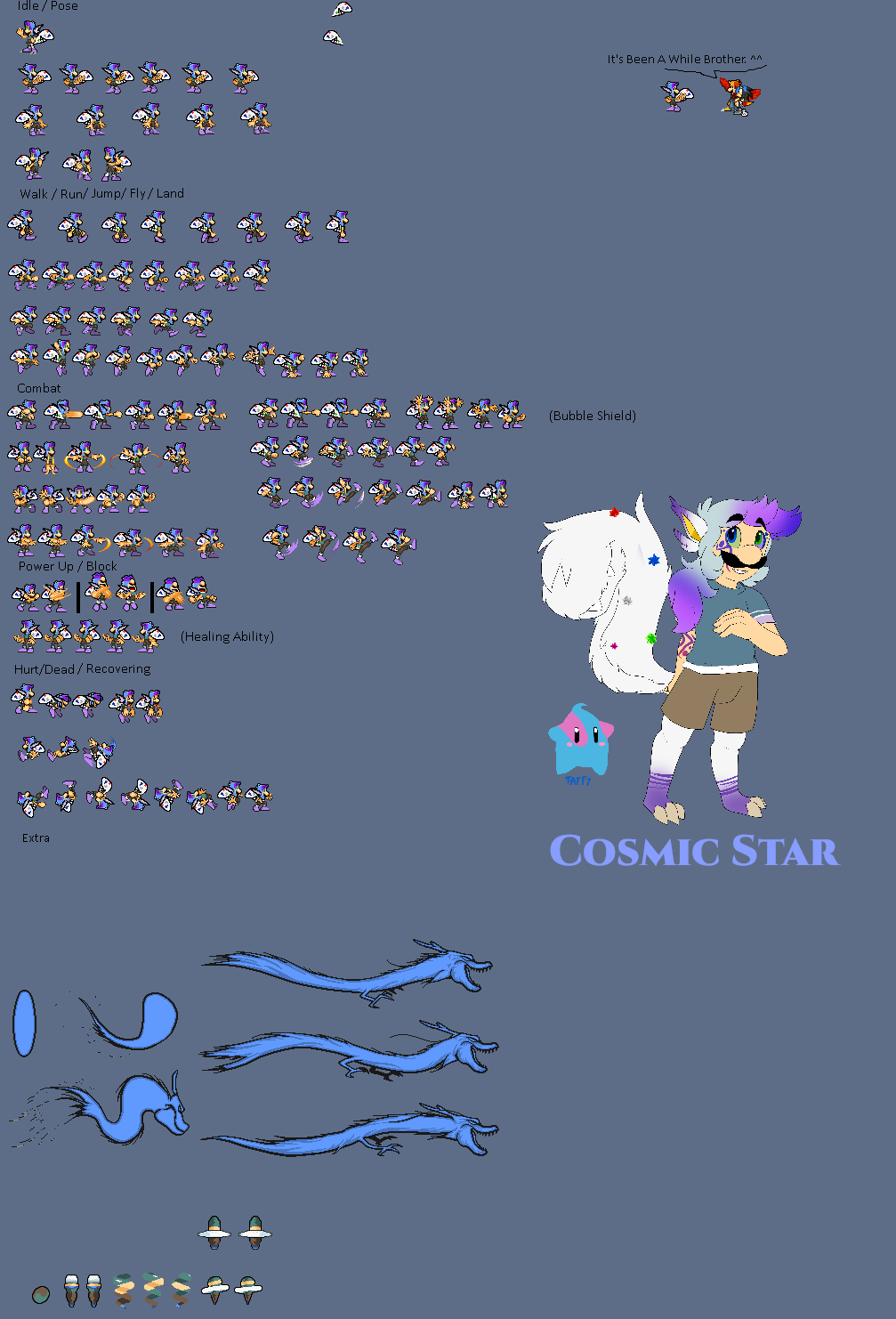 Star Shell Sprite |Cosmic star Sprite Sheet| by PhoenixTH-Production on DeviantArt