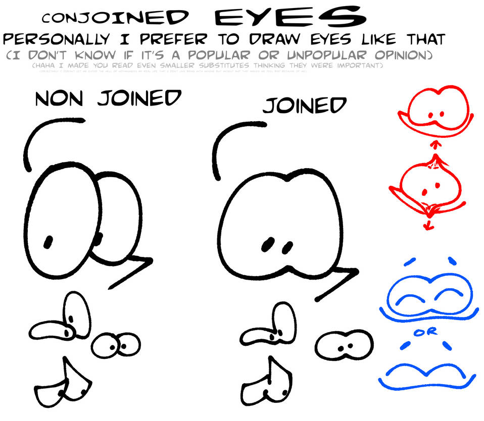 Conjoined eyes! by JamelBurger on DeviantArt