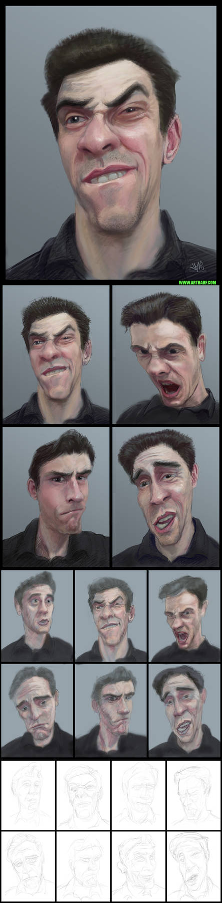 Process portrait by artbarf-jmp on DeviantArt