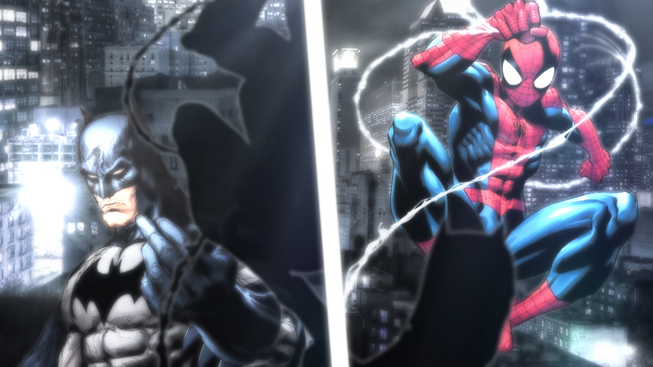 Batman VS Spider-Man VS Wallpaper by Darkblade474 on DeviantArt