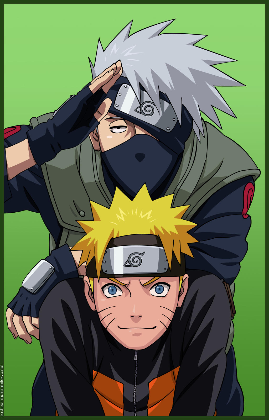 Naruto: kakashi's face - Minitokyo