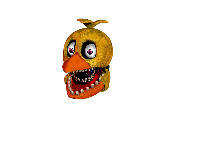 W Chica head by YinyangGio1987 on DeviantArt