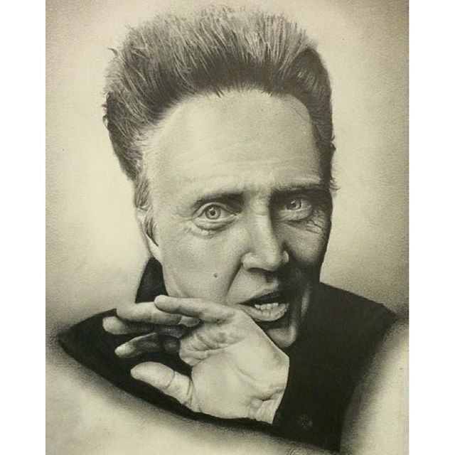 Christopher Walken Portrait