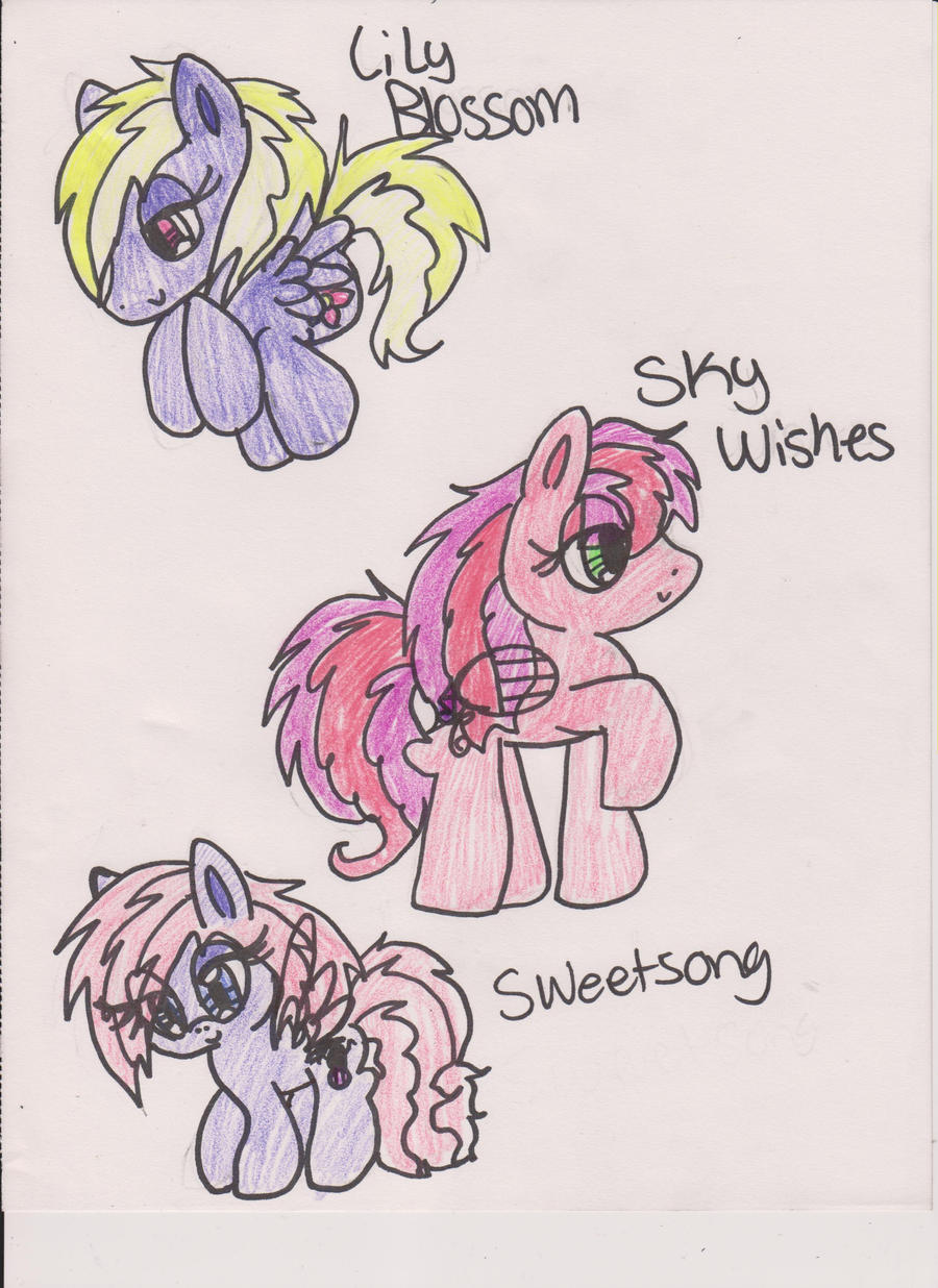 mlp wave 1 figures drawings 7