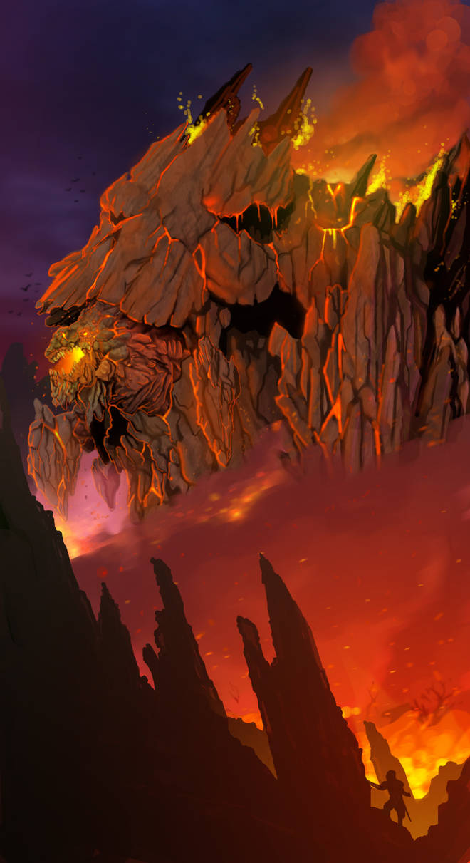 Rift- Fire Colossus by Alian916 on DeviantArt