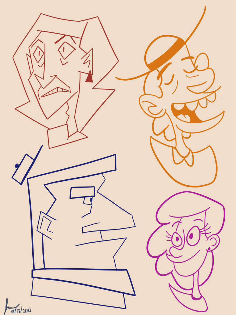 Random Head Drawing by ImEduard on DeviantArt