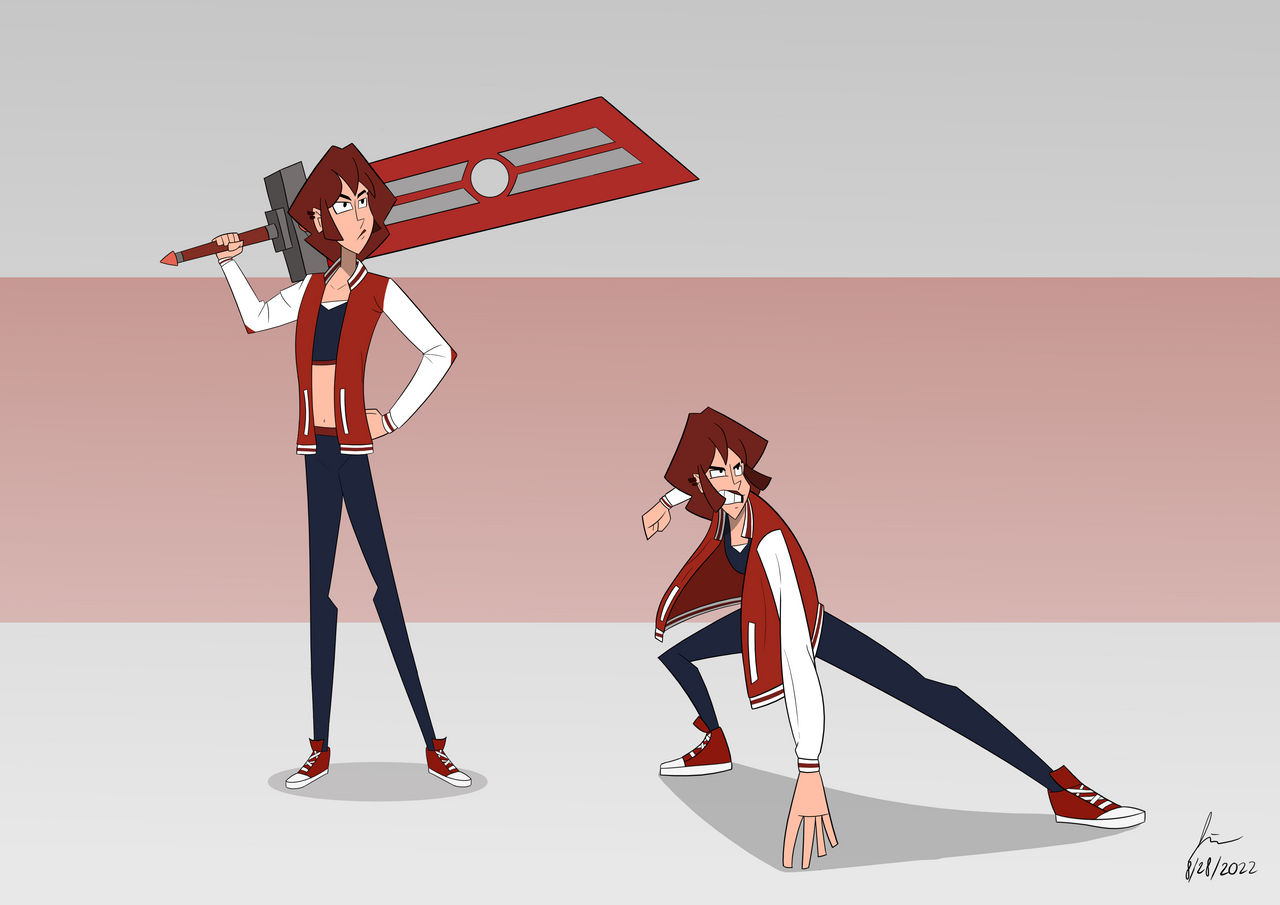 Greatsword Rangers Deviantart Amber the greatsword fighter (revamped) by ImEduard on DeviantArt