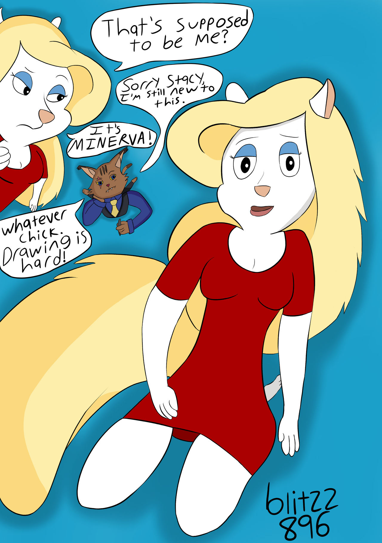 Minerva Mink Vs Blitz By Blitzz896 On DeviantArt minerva-mink-vs-blitz-by-blitzz896-on-deviantart