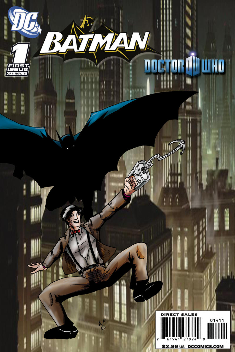 Batman Doctor Who 1 by BradMatthews