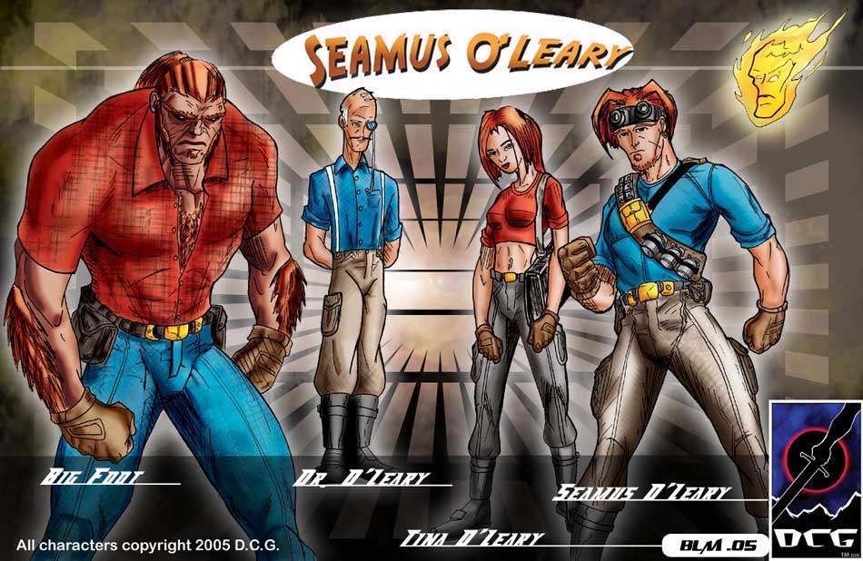 Seamus O'Leary Cast poster.