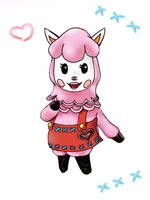 Reese - Risette - Animal Crossing by Kamynia